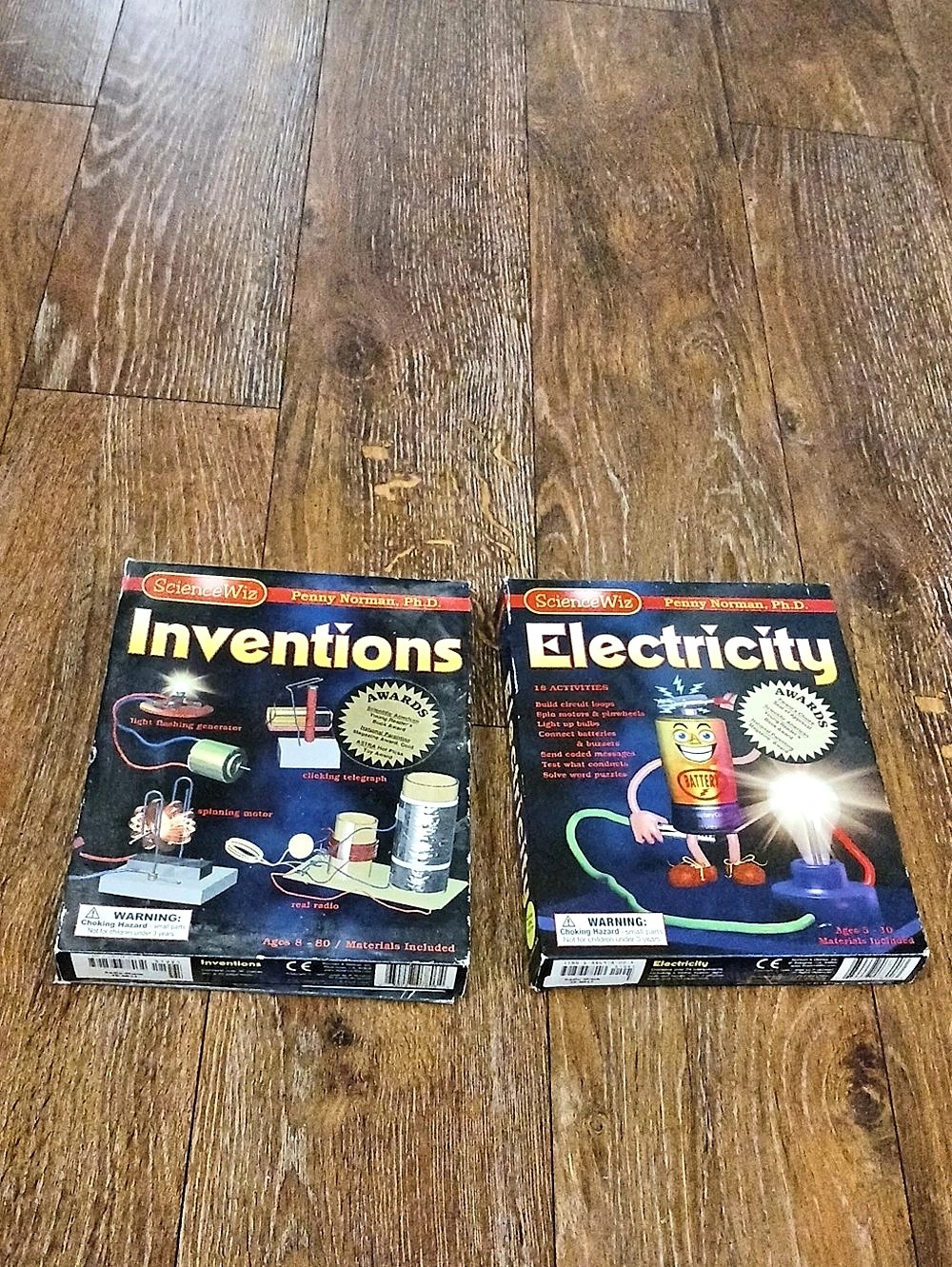 ScienceWiz Inventions and Electricity Science Kits Lot Science Activity Kits